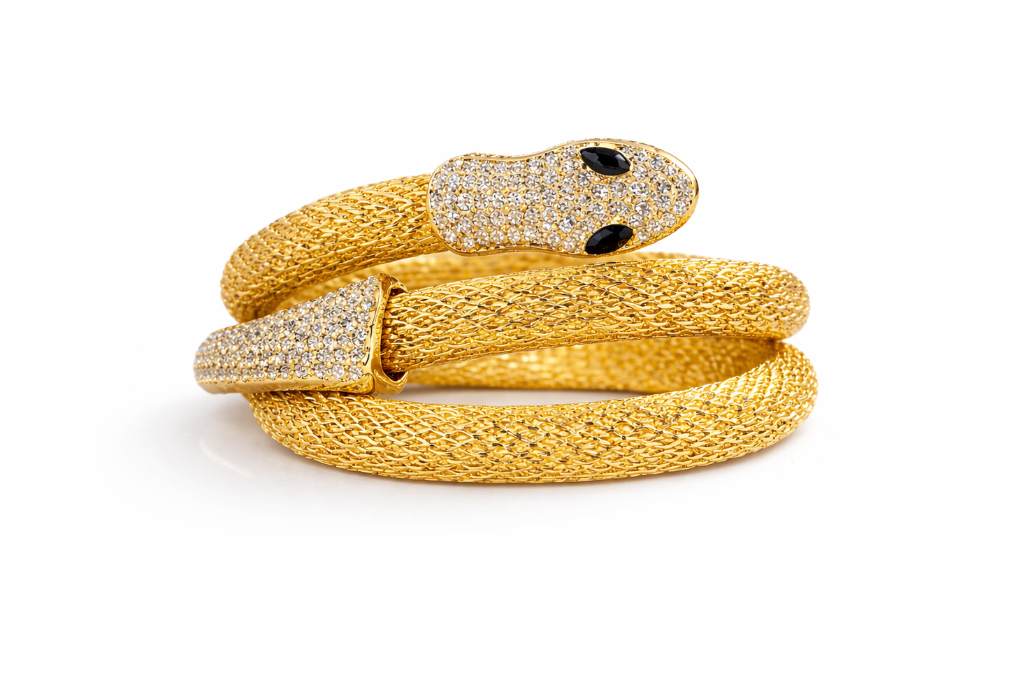 Kriki Serpentine Luxe Wrap Bangle