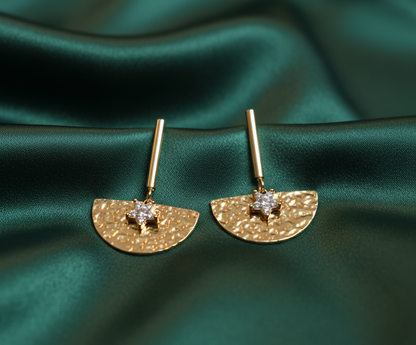 Kriki Celestial Star Drop Earrings