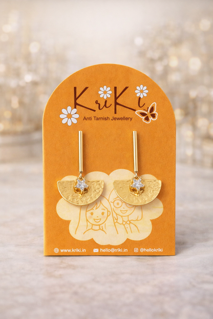 Kriki Celestial Star Drop Earrings