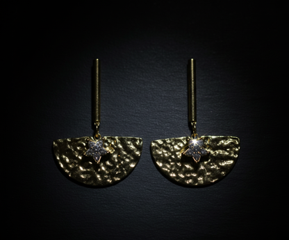 Kriki Celestial Star Drop Earrings
