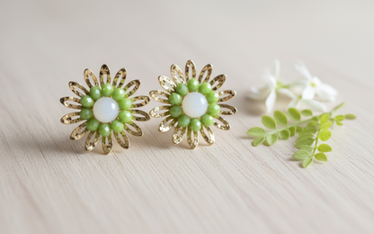 Kriki Meadow Daisy Stud Earrings