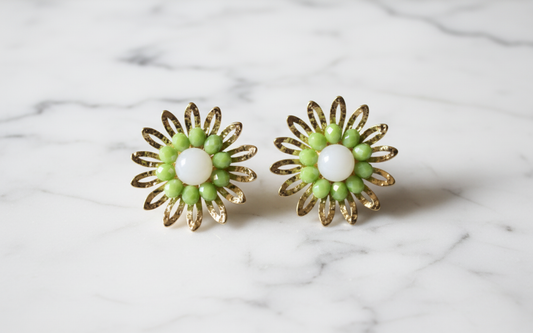 Golden Heart Earrings